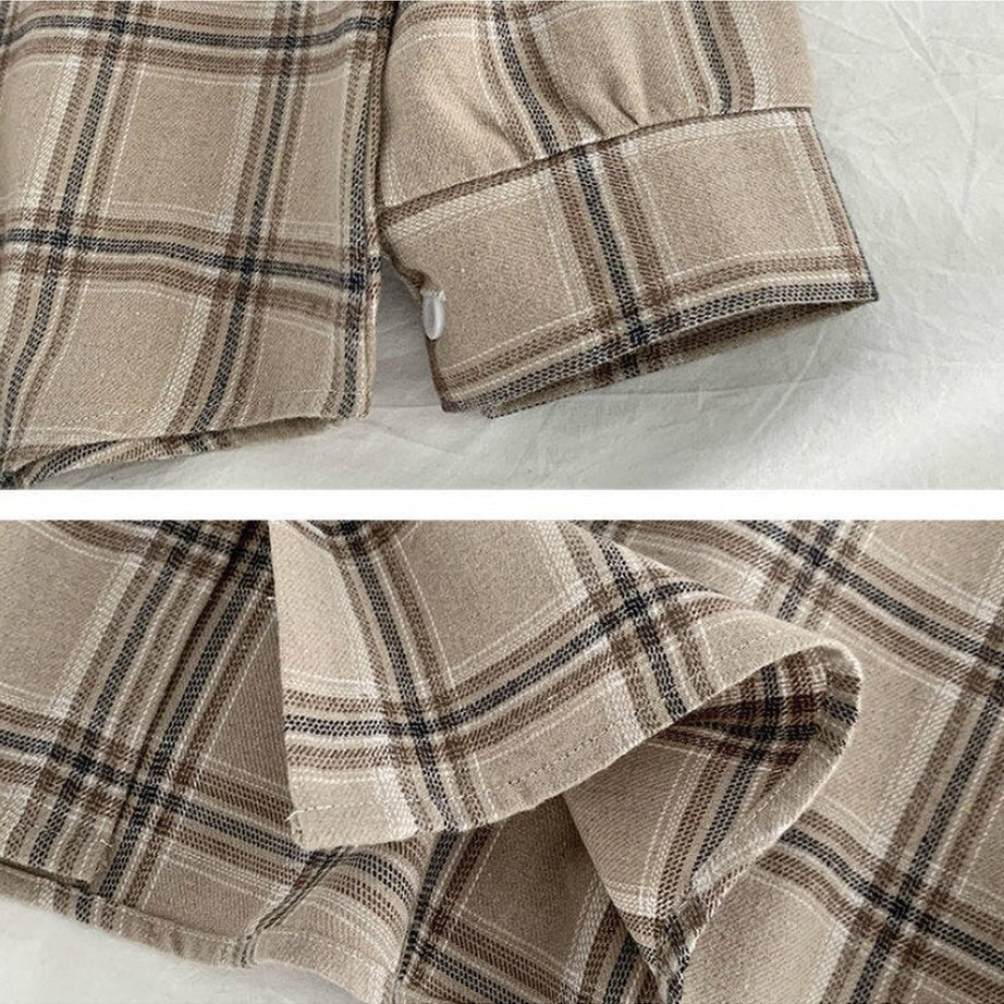 Retro Plaid Shirt Shoptery