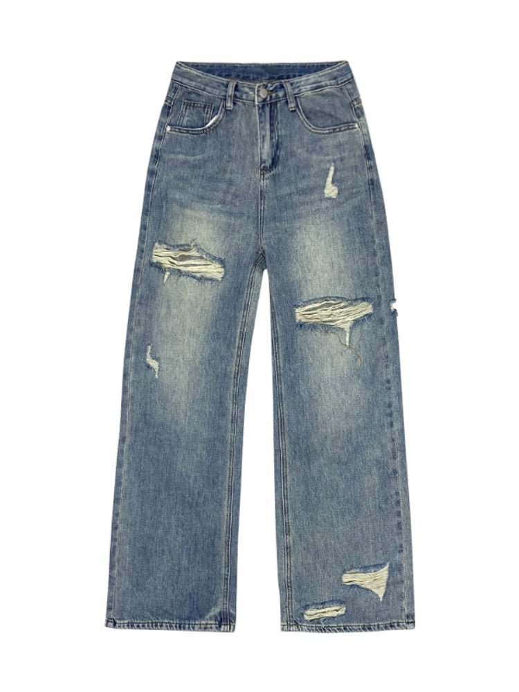 Buy Alt Adjustable High Waist Vintage Jeans - Shoptery