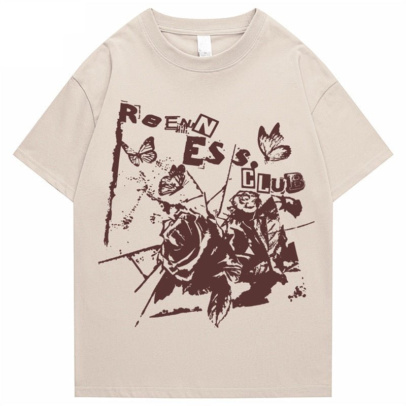 Vintage T-shirt with graphic print - Shirts