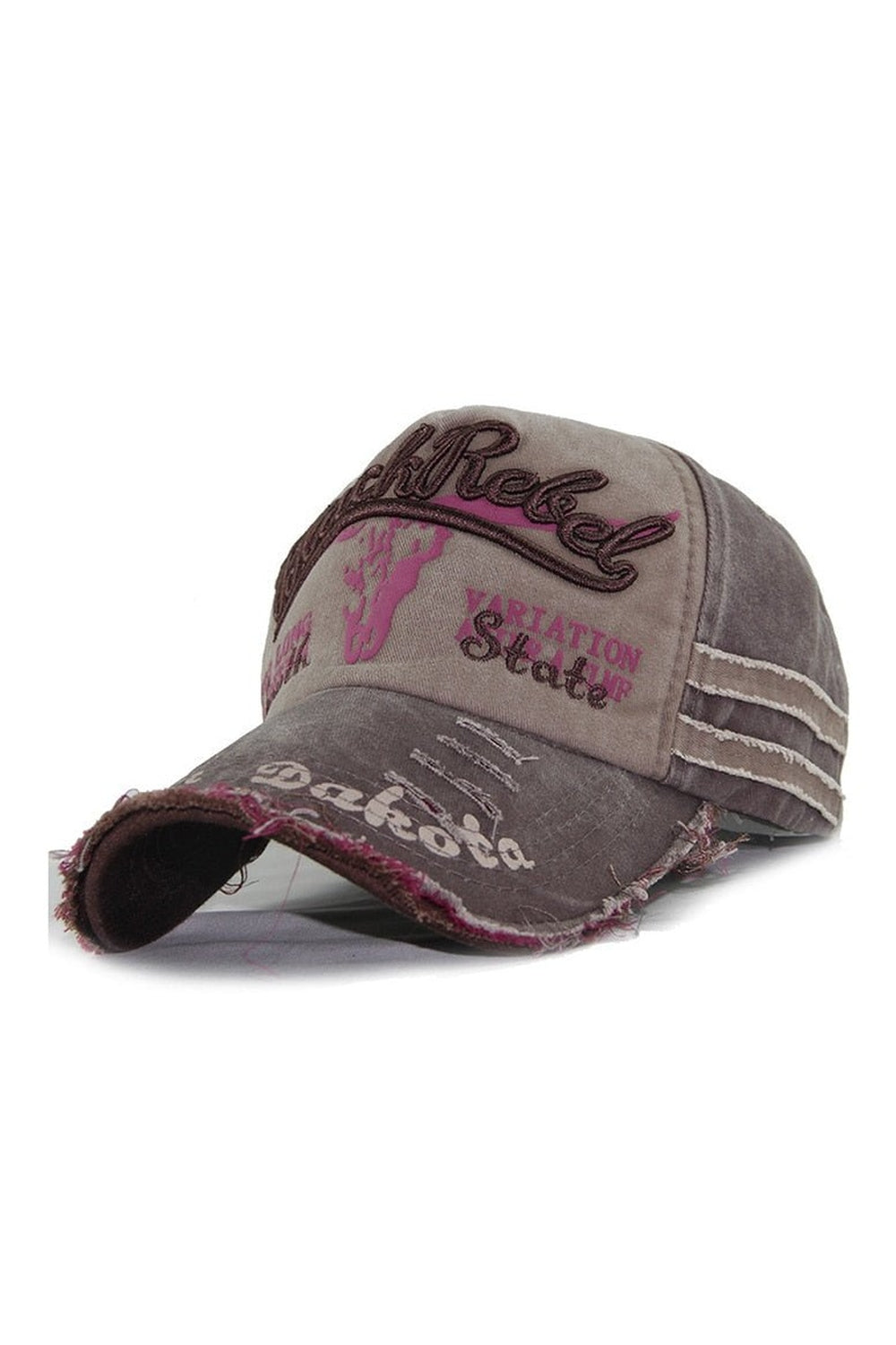 Washed Cotton Baseball Cap 8 Adjustable Shoptery