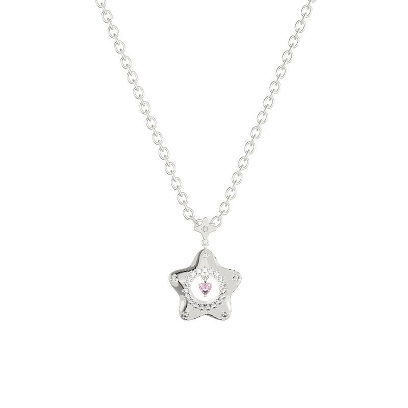 Wishing Star Collarbone Necklace - Necklaces