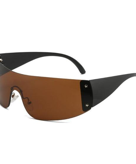 Y2k Acrylic Gradient Sunglasses - Sunglasses