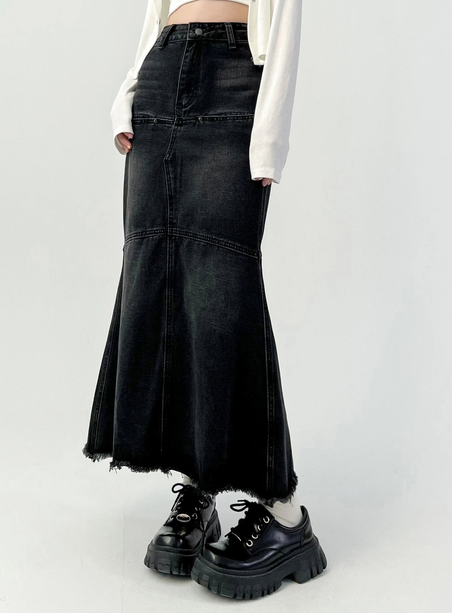 Y2k Denim Girlish Fashion Skirt -