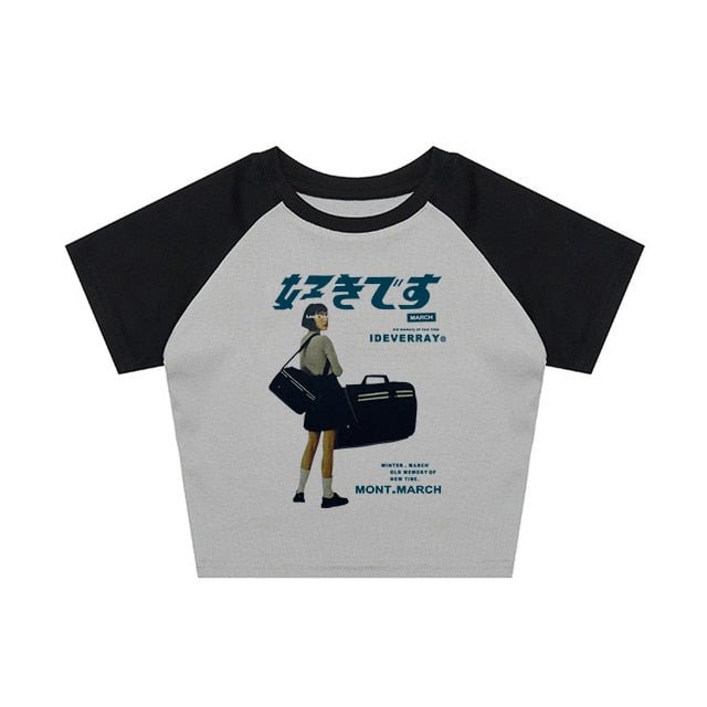 Y2k Japanese style T-Shirt - T-shirts