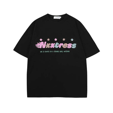 Y2k Kidcore Star T-shirt - T-shirts