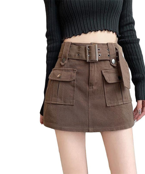 Y2K Streetwear Style Shorts Skirt - Skirts