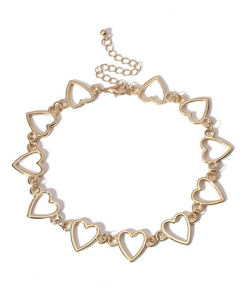 Y2k Style Heart Necklace - Necklaces