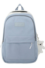 Yellow School Backpack Travel blue Shoptery