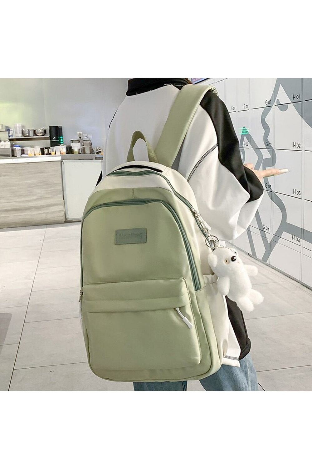 Yellow School Backpack Travel Shoptery
