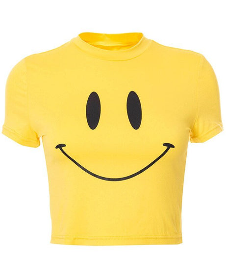 Yellow Smile T Shirt -